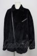 画像1: CIVARIZE / Envy オーバーサイズフェイクファーライダース 44 ブラック T-24-10-16-016-CI-ou-YM-OS (1)