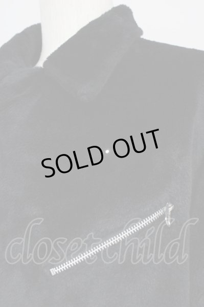 画像5: CIVARIZE / Envy オーバーサイズフェイクファーライダース 44 ブラック T-24-10-16-016-CI-ou-YM-OS (5)