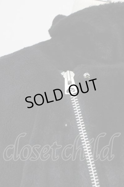 画像6: CIVARIZE / Envy オーバーサイズフェイクファーライダース 44 ブラック T-24-10-16-016-CI-ou-YM-OS (6)