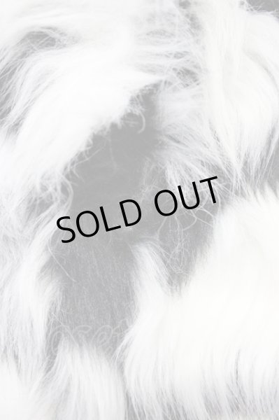 画像4: CIVARIZE / Insane ロングファーコート 44 ブラックｘホワイト T-24-10-16-017-CI-ou-YM-ZT (4)