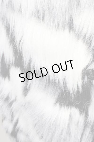 画像6: CIVARIZE / Insane ロングファーコート 44 ブラックｘホワイト T-24-10-16-017-CI-ou-YM-ZT (6)