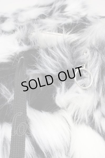 画像6: BACKSTAGE PASS / WOO(ウー)ビッグシルエットファーブルゾン 3-4 ブラックｘホワイト T-24-10-16-018-BA-ou-YM-ZT-M130 (6)