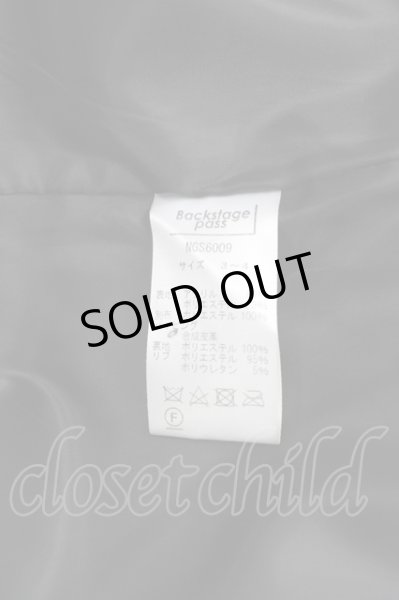 画像10: BACKSTAGE PASS / WOO(ウー)ビッグシルエットファーブルゾン 3-4 ブラックｘホワイト T-24-10-16-018-BA-ou-YM-ZT-M130 (10)