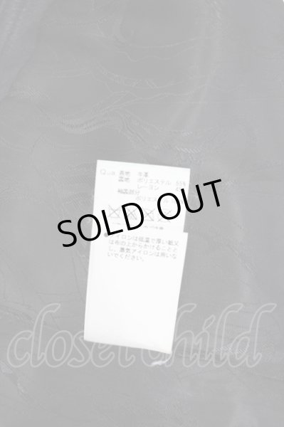 画像11: FUGA / ジャケット.Maestro カウレザーシングルライダース 44 ネイビー T-24-10-16-019-FU-ja-YM-ZT-ML007 (11)