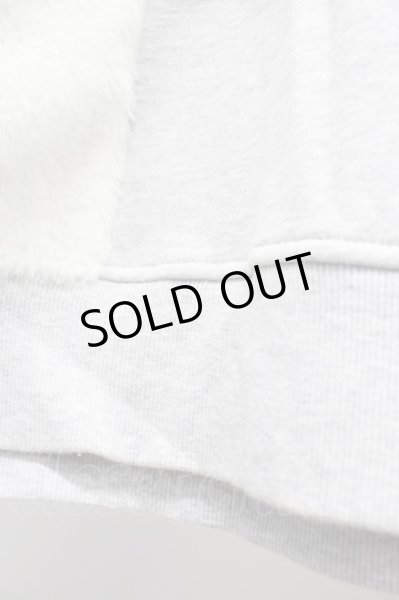 画像5: CIVARIZE / Jolt ファー切り替えプルオーバービッグスウェット F グレー T-24-10-16-003-CI-to-YM-ZT (5)