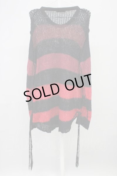 画像2: CIVARIZE / モヘアルーズニット F レッド T-24-10-16-001-CI-to-YM-ZT (2)