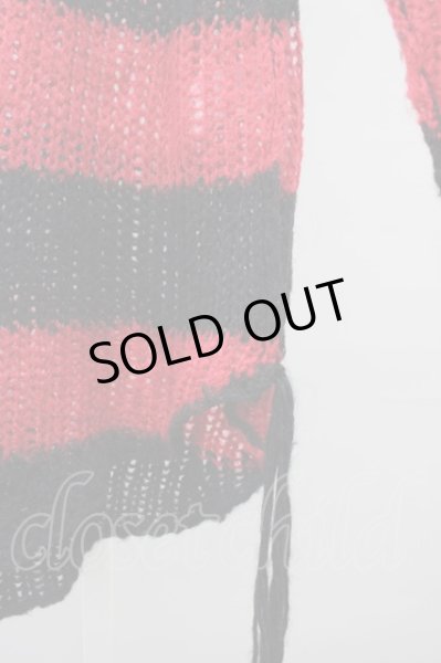 画像4: CIVARIZE / モヘアルーズニット F レッド T-24-10-16-001-CI-to-YM-ZT (4)