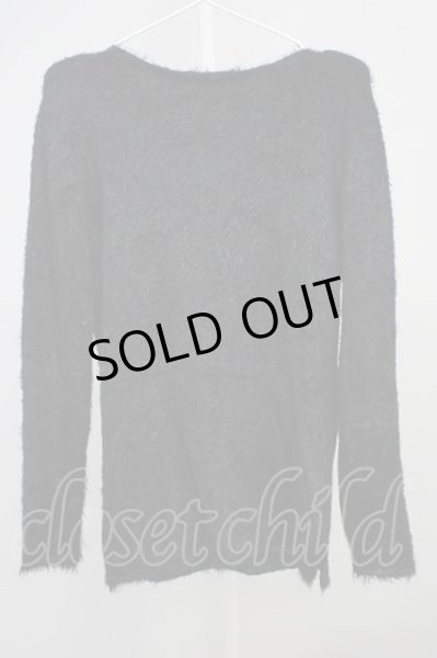 画像2: CIVARIZE / Selfish フェザーヤーンプルオーバーニットソー 44 ブラック T-24-10-16-007-CI-to-YM-ZT093 (2)