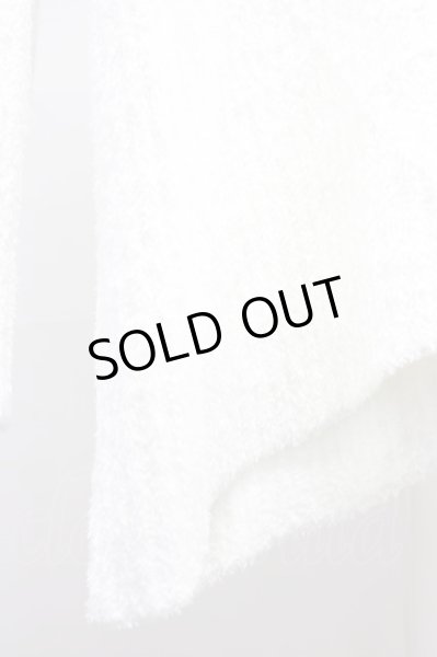 画像5: CIVARIZE / フェザーヤーン切り替えアシンメトリードレープニットソー 44 ホワイト T-24-10-16-008-CI-to-YM-ZT (5)