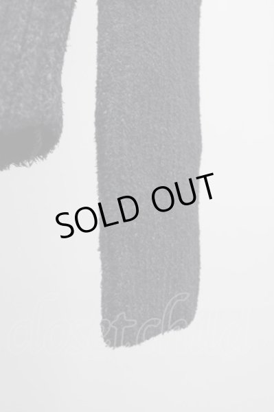 画像6: CIVARIZE / フェザーヤーン切り替えアシンメトリードレープニットソー 44 ブラック T-24-10-16-009-CI-to-YM-ZT093 (6)