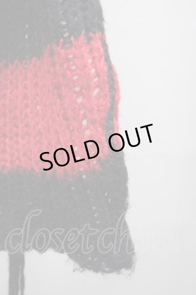 画像6: CIVARIZE / モヘアルーズニット F レッド T-24-10-16-001-CI-to-YM-ZT (6)