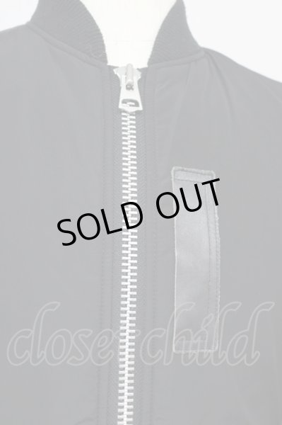 画像6: CIVARIZE / Splinter裏地スカルプリントMA-1ジャケット 44 ブラック T-24-10-16-012-CI-ou-YM-ZT-M122 (6)