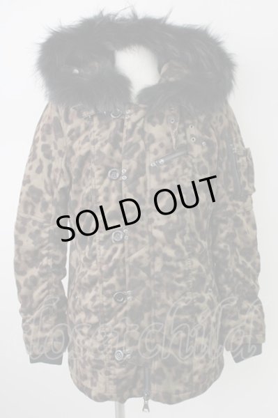 画像1: Xfrm / レオパードN-3Bコート 2 ブラウン T-24-10-21-004-Xf-ou-YM-ZT-M109 (1)