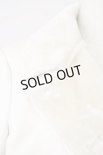 画像3: BERNINGS-SHO / ポリスウェードダブルボタンジャケット L アイボリー T-24-10-21-005-BE-ja-YM-ZT-M109 (3)