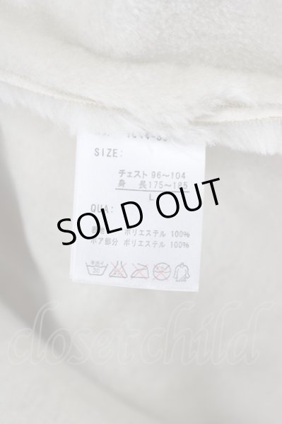 画像10: BERNINGS-SHO / ポリスウェードダブルボタンジャケット L アイボリー T-24-10-21-005-BE-ja-YM-ZT-M109 (10)