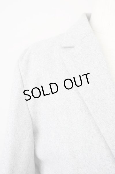 画像3: GOSTAR DE FUGA / メルトンロングチェスターコート 46 グレー T-24-10-21-006-GO-ou-YM-ZT-M109 (3)