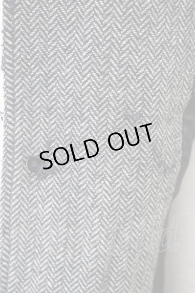 画像5: FUGA / AttackingThird レザー切り替えチェスターコート 44 グレーｘブラック T-24-10-21-007-FU-ou-YM-ZT (5)