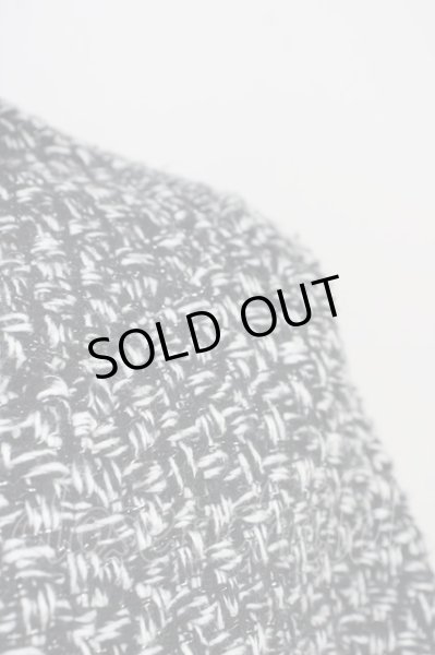 画像3: Xfrm / gallery　ミックスニットライダースガウン F ミックス T-24-10-21-009-Xf-ja-YM-ZT-M109 (3)