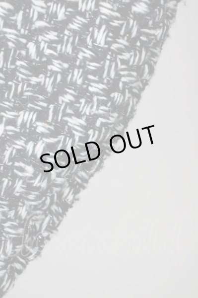 画像4: Xfrm / gallery　ミックスニットライダースガウン F ミックス T-24-10-21-009-Xf-ja-YM-ZT-M109 (4)