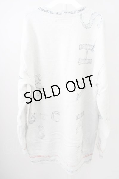 画像2: SHARE SPIRIT / WOOL RING SOFT JERSEY SWEAT L ホワイト T-24-10-21-002-SH-to-YM-ZT096 (2)