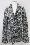 【WINTERセール】BUFFALO BOBS / アランローブカーディガン 2 ミックス T-24-10-21-010-BU-ou-YM-ZT096
