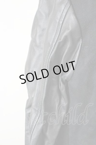 画像4: 14th Addiction / シープスキンムートンコンビロングコート 1 ブラック T-24-10-21-012-14-ou-YM-ZT (4)