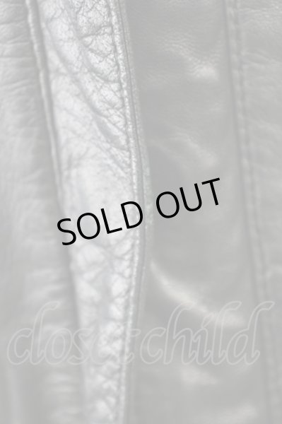 画像6: 14th Addiction / ボンディングレザーパーカー 2 ブラック T-24-10-21-013-14-ou-YM-ZT (6)