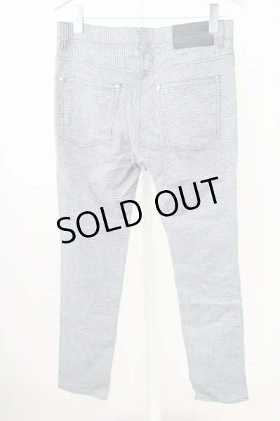 画像2: Luv maison / ハウンズトゥースアクリルスキニー 44 ブラックｘホワイト T-24-10-21-014-Lu-pa-YM-ZT096 (2)