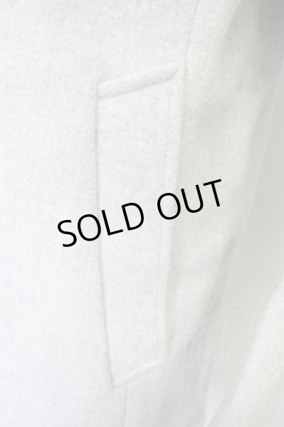 画像5: GOSTAR DE FUGA / メルトンウールイタリアンカラーコート 48 ライトグレー T-24-10-23-002-GO-ou-YM-ZT-M117 (5)