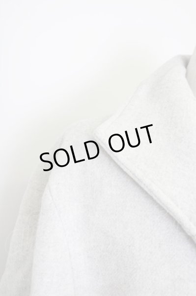 画像7: GOSTAR DE FUGA / メルトンウールイタリアンカラーコート 48 ライトグレー T-24-10-23-002-GO-ou-YM-ZT-M117 (7)