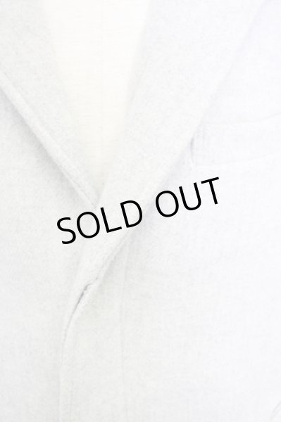 画像8: GOSTAR DE FUGA / メルトンウールイタリアンカラーコート 48 ライトグレー T-24-10-23-002-GO-ou-YM-ZT-M117 (8)