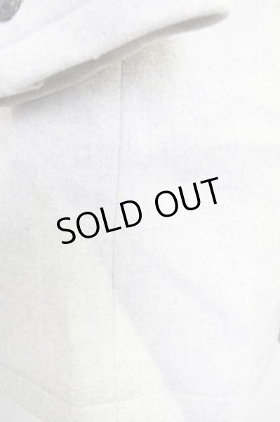 画像9: GOSTAR DE FUGA / メルトンウールイタリアンカラーコート 48 ライトグレー T-24-10-23-002-GO-ou-YM-ZT-M117 (9)