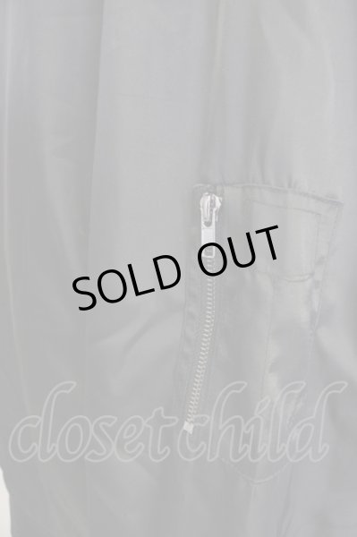 画像3: unrelaxing / ドロップショルダーBIG　MA-1ジャケット M ブラック T-24-10-23-005-un-ou-YM-ZT (3)