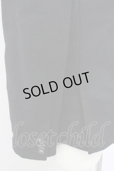 画像3: GOSTAR DE FUGA / イタリアンカラーメルトンジャケット 46 ブラック T-24-10-23-009-GO-ja-YM-ZT-M115 (3)