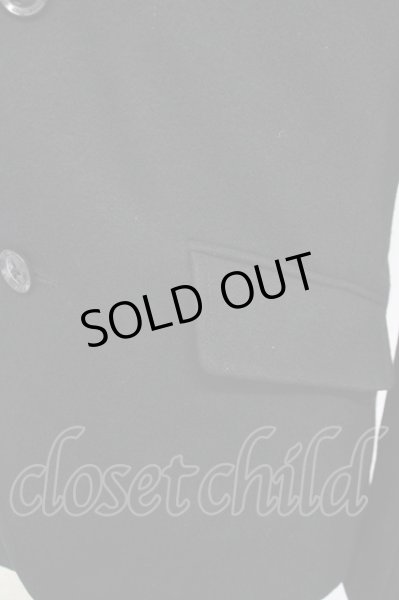 画像5: GOSTAR DE FUGA / イタリアンカラーメルトンジャケット 46 ブラック T-24-10-23-009-GO-ja-YM-ZT-M115 (5)