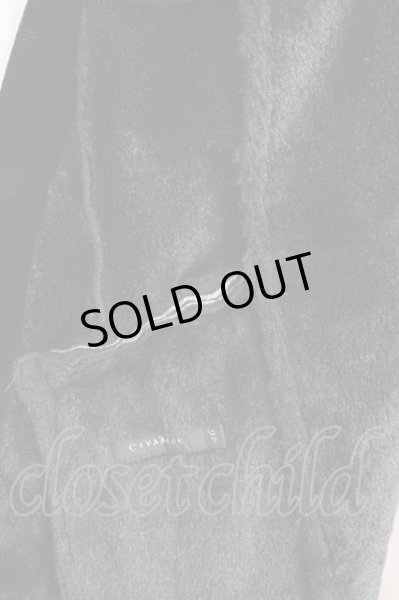 画像5: CIVARIZE / Emir フェイクムートンチェスターコート 46 ブラック T-24-10-23-010-CI-ou-YM-ZT-M115 (5)