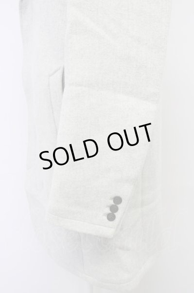 画像3: GOSTAR DE FUGA / メルトンウールイタリアンカラーコート 48 ライトグレー T-24-10-23-002-GO-ou-YM-ZT-M117 (3)