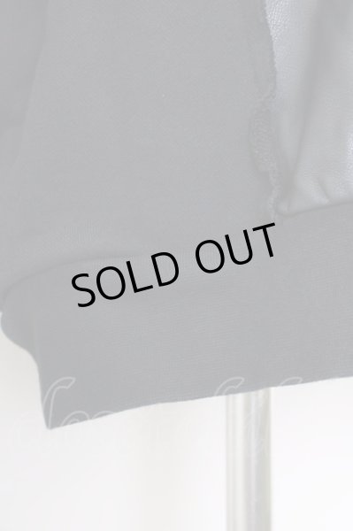 画像6: CIVARIZE / ショルダージップPUレザーパッチワークプルオーバー F ブラック T-24-10-28-010-CI-to-YM-ZT (6)