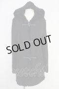 CIVARIZE / Invade フェイクムートンダッフルコート 46 ブラック T-24-10-28-012-CI-ou-YM-ZT-M100