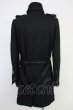 画像2: CIVARIZE / Revenge 3way ドレープロングトレンチコート 44 ブラック T-24-10-28-013-CI-ou-YM-ZT-M100 (2)