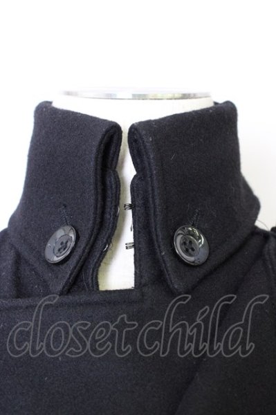 画像4: CIVARIZE / Revenge 3way ドレープロングトレンチコート 44 ブラック T-24-10-28-013-CI-ou-YM-ZT-M100 (4)