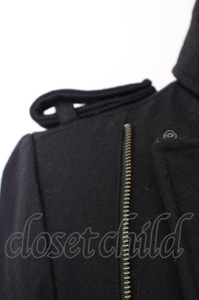 画像5: CIVARIZE / Revenge 3way ドレープロングトレンチコート 44 ブラック T-24-10-28-013-CI-ou-YM-ZT-M100 (5)