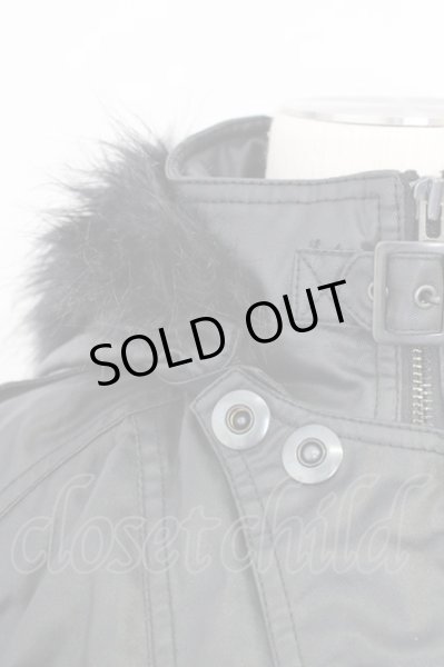 画像3: CIVARIZE / コーティングギミックN3Bブルゾン 46 ブラック T-24-10-28-014-CI-ou-YM-ZT (3)