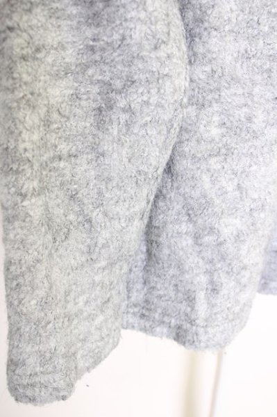 画像4: NO ID. / ベリーナパイルVネックニット 1 グレー T-24-10-29-002-NO-to-YM-ZT087 (4)