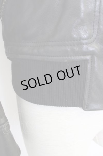 画像11: GalaabenD / ジャケット.COW STEER A-2'15AW m ブラック T-24-10-29-011-Ga-ja-YM-ZT (11)