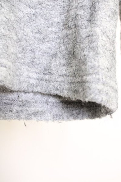 画像6: NO ID. / ベリーナパイルVネックニット 1 グレー T-24-10-29-002-NO-to-YM-ZT087 (6)