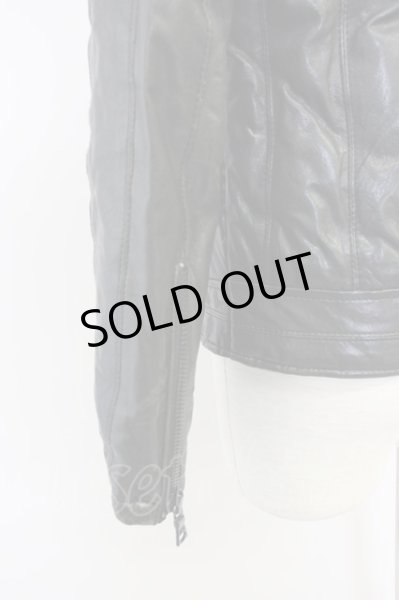 画像3: FUGA / ジャケット.ラムレザーダウン 44 ブラック T-24-10-29-015-FU-ja-YM-ZT (3)