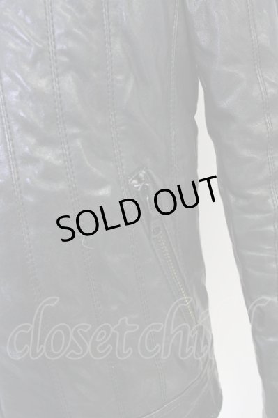 画像5: FUGA / ジャケット.ラムレザーダウン 44 ブラック T-24-10-29-015-FU-ja-YM-ZT (5)