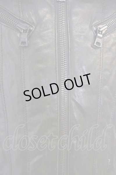 画像13: FUGA / ジャケット.ラムレザーダウン 44 ブラック T-24-10-29-015-FU-ja-YM-ZT (13)