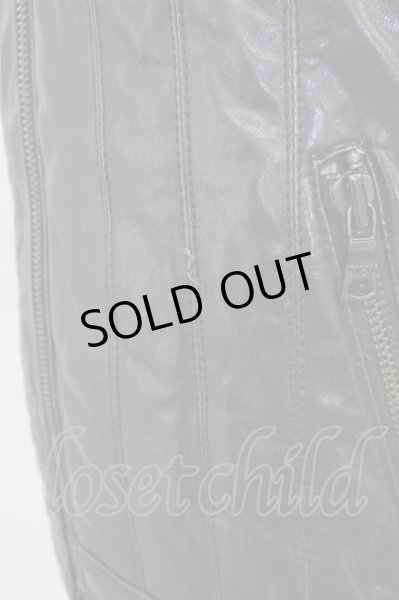 画像15: FUGA / ジャケット.ラムレザーダウン 44 ブラック T-24-10-29-015-FU-ja-YM-ZT (15)